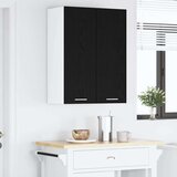 vidaXL viseći ormarić zidne riga beton siva i bijela 30 x 31 x 80 cm | shoptok.hr