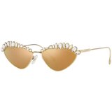 Swarovski SK7009 40137P ONE SIZE (55) Zlata/Zlata Cene