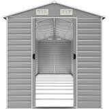  Vrtna kućica svijetlosiva 191x895x198 cm pocinčani čelik | Eponuda.com