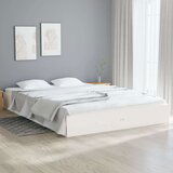  Posteljni okvir bel trden les 180x200 cm 6FT, (20905977) | Shoptok.si