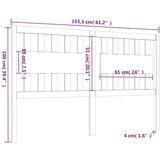  Posteljno vzglavje medeno rjavo 155,5x4x100 cm trdna borovina, (20646937) | Shoptok.si