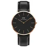 Daniel Wellington Ročna ura Classic DW00100127 Črna