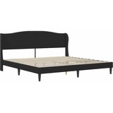  Krevetna konstrukcija Crna 180 x 200 cm Umjetna koža | shoptok.hr