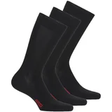 kratke nogavice MI CHAUSSETTE COTON PACK X3 Črna