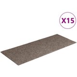  Prostirke za stepenice samoljepljive 15 kom 60x25 cm bež pravokutne | shoptok.hr