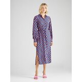 Y.a.s Dolga srajca 'ZAGGA' temno modra / rjava / črna / off-bela | Shoptok.si