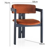 Woody Fashion Hanah kućna stolica CO-001, 58x76x49 cm, smeđa | Eponuda.ba
