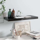 vidaXL plutajuća zidna polica visoki sjaj crna 60 x 23,5 x 3,8 cm MDF Cijene