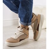 Gemre Beige high-top sneakers Adite | shoptok.hr