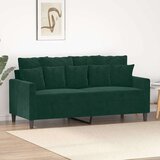  Dvosjed tamnozeleni 140 cm baršunasti | shoptok.hr