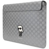 Karl Lagerfeld ETUI ZA PRENOSNIK SAFFIANO MONOGRAM IKONIK 14, (21922249) | Shoptok.si
