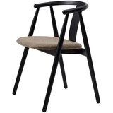 Unique Furniture Crna/bež blagovaonska stolica Relate – | shoptok.hr
