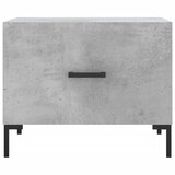  Stolići za kavu 2 kom Siva betona 50x50x40 cm konstruirano drvo | shoptok.hr