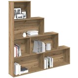 vidaXL Knjižna omara artisan hrast 157x24x160 cm inženirski les | Shoptok.si