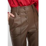 Trendyol Limited Edition Brown Front Buttoned Trousers | shoptok.hr