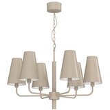  Luster na lancu TORTOLA 6xE14/15W/230V bež Cene