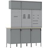  Set radnih ormarića s ladicama s pohranom 8 kom. Crvena | shoptok.hr