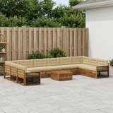  Setovi sofa 11 kom. Čvrsto drvo akacije | shoptok.hr