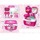 Magic Toys Pink prenosni 19-delni lepotni komplet | Shoptok.si
