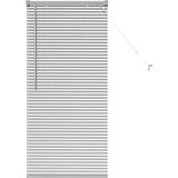 vidaXL Venecijanske žaluzije srebrna 130 x 55 cm Aluminij, (5000178430) | Shoptok.si