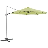 SUNFUN viseći suncobran Sorrento (Zelene boje, Promjer: 300 cm)
