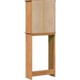 vidaXL Kabineta za stranišče s polico medeno rjava 60 x 27 x 161 cm | Shoptok.si