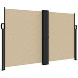  Uvlačiva bočna tenda bež 140 x 600 cm | shoptok.hr