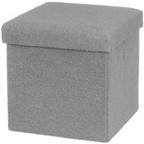 Casa Selección Siv tabure iz tkanine bouclé Folding – | Shoptok.si