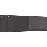  Kuhinjski zaštita 2 pcs Tamno siva 120 x 40 cm | shoptok.hr