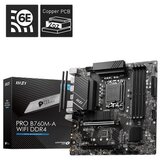 MSI PRO B760M-A WIFI DDR4 motherboard Intel B760 LGA 1700 micro ATX | shoptok.hr