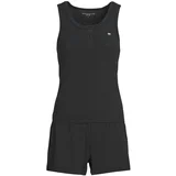 Tommy Hilfiger MODAL TANK SHORT SET Crna