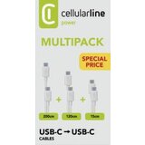 Cellular Line multipack usb-c na usb-c cellular line Cene
