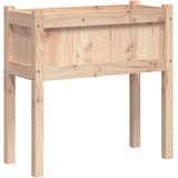  Vrtna sadilica s nogama 70 x 31 x 70 cm od masivne borovine | shoptok.hr