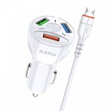 Kaku avtopolnilec KSC-493 3.0 qc s kablom 1m micro usb - bel Cene