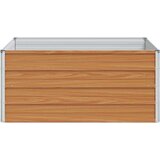  Vrtna visoka greda Svetlo rjava 100 x 100 x 45 cm, (5000287834) | Shoptok.si