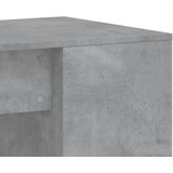  Radni stol boja betona 102 x 50 x 75 cm od konstruiranog drva | shoptok.hr