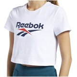 Reebok Majice s kratkimi rokavi Crop Top Bela Cene