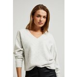 Marisse Women's Sweater Z-Sw-4513 Off White Mel | ePonuda.com