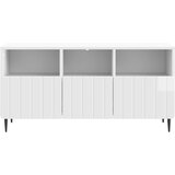 TV ormar s ladicama Bijela visokog sjaja 102 x 34,5 x 50 cm | Eponuda.com