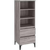  Visoka omara Siva sonoma 40x36x110 cm inženirski les, (20654060) | Shoptok.si