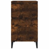  Noćni ormarići 2 kom boja dimljenog hrasta 40x35x70 cm | Eponuda.ba