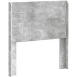  Uzglavlje Betonska siva Konstruirano drvo 80 cm | Shoptok.si