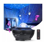  3u1 led rgb star projektor i usb bluetooth zvučnik crni | shoptok.hr