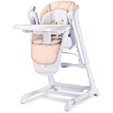 CARETERO Gugalnik in stol za hranjenje Indigo 2v1 Roza | Shoptok.si