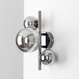  Brilagi - LED zidno svetlo MILLA 3xG9/3W/230V crni hrom/dimljeno staklo | Eponuda.com