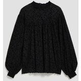 Marisse Black Puff Sleeve Shirt | Shoptok.si