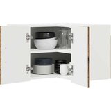 vidaXL zidni kuhinjski ormarić s policom staro drvo 57 x 57 x 40 cm | shoptok.hr