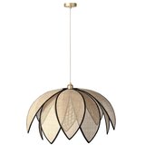 Osram Luster na sajli DECOR RATTAN 1xE27/15W/230V prečnik 67 cm bež/crna | Eponuda.com