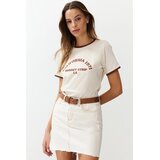 TRENDYOLMILLA Ženska majica TWOSS24TS00105, Bež | Eponuda.com