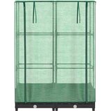  Povišena gredica s pokrovom za staklenik 80 x 40 x 123 cm | shoptok.hr